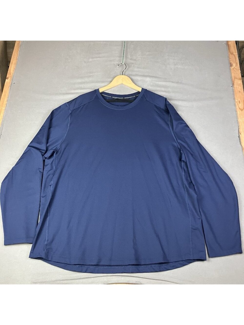 Under Armour Men’s Size 3XL Coldgear Reactor Long Sleeve Shirt Navy Blue